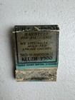 Rare Vintage Feature Matchbook Full Book Piccaninny Barbecued Chicken Chicago