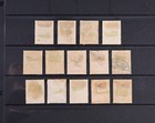 Thailand Scott   92-105 Complete Set F-vf Used Stamps Siam Cat  83