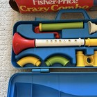 Vintage 1984 Fisher-price Crazy Combo Horn Set   604 Complete Toy Musical Set