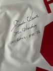 Red Wings Gordie Howe  mr  Hockey  Hof  Signed White Ccm