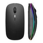 2 4ghz Wireless Optical Mouse Usb Rechargeable Rgb Cordless Mice For Pc Laptop