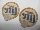 Miller Lite      2  Embroidered Clothing Patches 7 Inch