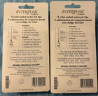 Lot Of 2 Interplak By Conair Dental Water Jet Tips Replacements Color Coded New