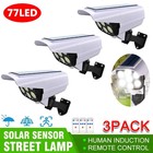 Solar Dummy Fake Security Camera Blinking Led Flashing Light Cctv Surveillance