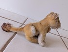 Rare Steiff Vintage Cute Mini  lea  Lioness Mohair Toy Orig Name Tag 4 1 4  Tall