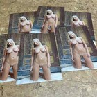 Pinup Girl 4x6 Glossy Photo Nude Blonde Woman Risqu   Female Model Art Photograph