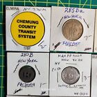 20  Different Vintage New York Transit Token Lot  See Photos  Our  B959