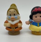 Fisher Price Little People Disney Snow White   Dwarfs Sleepy   Doc Figures 2012