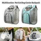 Pet Cat Dog Carrier Bag Backpack Travel Hiking Cat Handbag Folding Portable Us