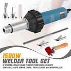 Professional Plastic Hot Air Gun 1500w Heat Gun Welder Pistol Tool With Nozzles