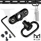 2 Pcs M-lok Heavy Duty Qd Sling Swivel Adapter Mount For M-lok Handguard
