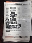 The Diary Of Anne Frank - 20th Century-fox Vintage Movie Pressbook