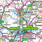 Warwickshire Ceremonial County Map - County Map Of Warwickshire