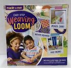 Made By Me Easy Step Weaving Loomn Kit   Hook  Loops   Instructions Brand New