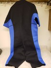 Nwt Hevto  Shorty Wetsuit Black And Blue Men s Size 4xl