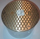 Zurn Co2450-pv4  Adjustable Floor Cleanout  4  Pvc  Brass  New  Free Shipping 