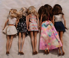 Lot Of 5 Vintage Mattel Barbie Dolls