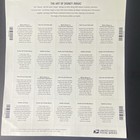 Disney Magic Art 41 Cent Stamp Sheet 2008 Animation Cartoons Mint Mnh