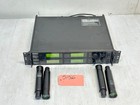 Shure Ur4d  L3 638-698 Mhz Dual Receiver W  Ur2 Handheld Mic  av5156  one  Ths