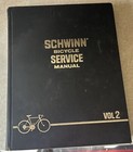 1972 Schwinn Vintage Service Manual Volume 2 Hard Bound   Great Condition 