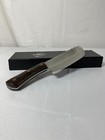 Shun Classic Silver Black Stainless Steel Handcrafted 8 Inch Carving Knife
