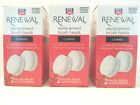 3 Rite Aid Renewal Advanced Cleansing System Facial Replacement Brush Heads New