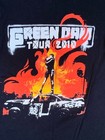 Green Day Tour 2010 21st Century Breakdown Shirt Mens Small S Black Anvil Rock