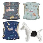 Male Dog Diapers 3 Pack Washable Reusable Belly Band Leak Proof Dog Wrap