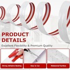 Flexible Wall Corner Protector Moulding Trim Peel And 1 6 In X 10 Ft White