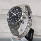 Citizen Chronograph Eco-drive Ca0790-83e Aviator 43mm Black Dial New Men   s Watch