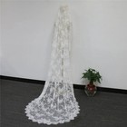 Off White Mantilla Style Wedding Bridal Veils Lace Chapel Catholic Vintage Long