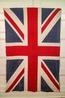 Big Vibrant Antique British England Great Britain Union Jack Flag Wall Decor