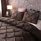 Set Of 3 Bedding Set Washed Microfibre Set Hypoallergenic Adults Pillowcases