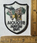 Vintage California Sequoia National Park Iron On Patch Travel Souvenir