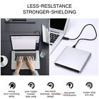 Slim External Usb 3 0 Cd Dvd Rw Rom Writer Drive Burner Reader Player Pc Laptop