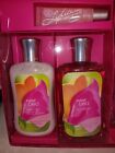 Bath And Body Works Sweet Pea Shower Gel  Lotion  Mist  And Lip Gloss Gift Set 