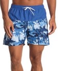 Trunks Surf And Swim Sami Swim Short Men   s Size Large 6    Victory Blue Tropical