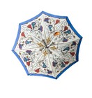 Ultra Rare Authentic Christian Dior Vintage Folding Colorful Umbrella Deadstock