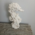 Seahorse  coral Design   Vintage Statue 7 25 Inches High