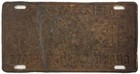 Vintage Old West Arizona 1940 License Plate L 644 Mohave County