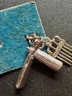 Rare Vintage Silver Toned Hair Dresser Stylist Bracelet Charms