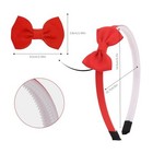 10 Packs Bow Headbands For Girls Colorful Headband With Bows Hair Bands For 