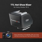 Flashpoint Ttl Hot Shoe Riser For Sony  Godox Tr-s