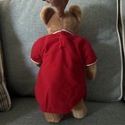Kerby Loves Plush Bear Vintage 1983 Avon W Red Nightshirt 14  Very Nice