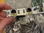 One Cisco Hwic-2fe 2-port Ethernet High Speed Wan Interfce Card