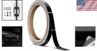 1 4  X 20ft High Gloss Vinyl Tape - Repositionable Adhesive For Flawless Finish