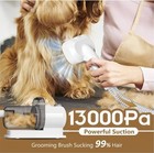Dog Gromming Vacuum  Pet Grooming Kit With Pet Clipper  Dog Vacuum For Shedding