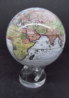 Mova 8 5  Solar-powered Globe Antique Terrestrial White 1790 World Map Tested