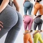 Women Anti-cellulite Compression Push Up Yoga Pants Elastic Leggings Gym Tik Tok