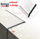 Wall Corner Protector - 2pcs  31 5 x1 18  - Self Adhesive Clear Corner Protector